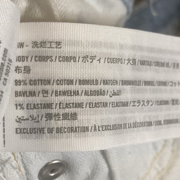 NWOT Abercrombie & Fitch 90s Straight Ultra High Rise jeans size 32/14 Long - Picture 10 of 10